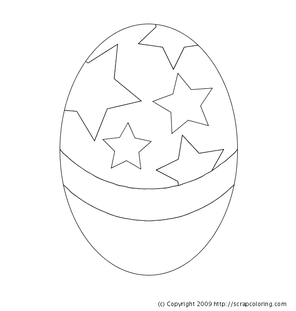 coloring pages easter eggs. Easter Egg coloring page