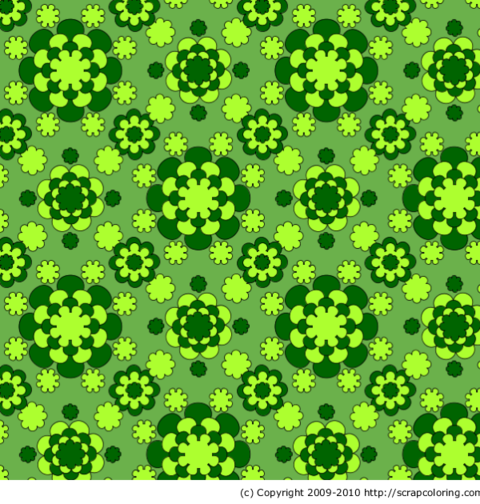 Dahlias pattern