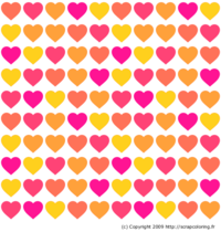 Hearts Pattern