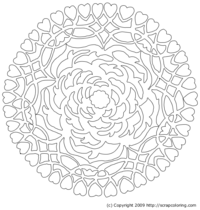 Hearts and Rose Window