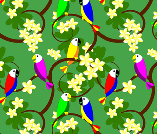 Spoonflower contest - Tiki