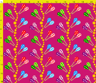 Spoonflower contest - Musical Instruments