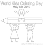 World Kids Coloring Day 2010 -- 22/04/10